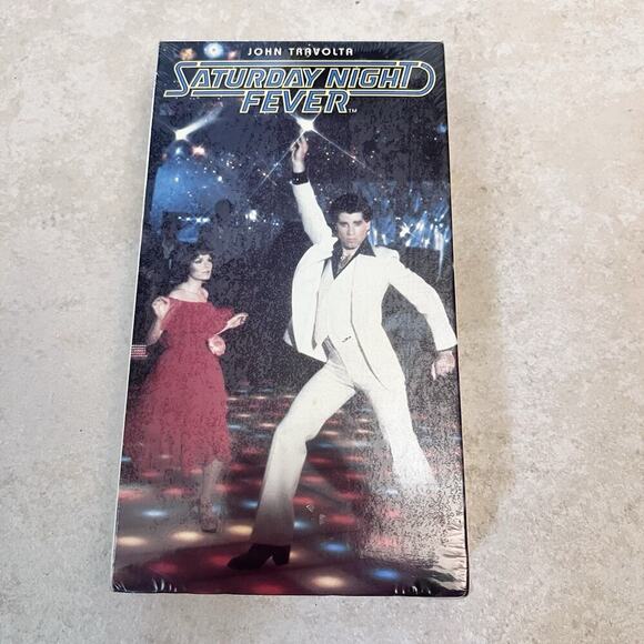 Saturday Night Fever VHS (1977) Paramount John Travolta Brand NEW & Sealed - Picture 1 of 8